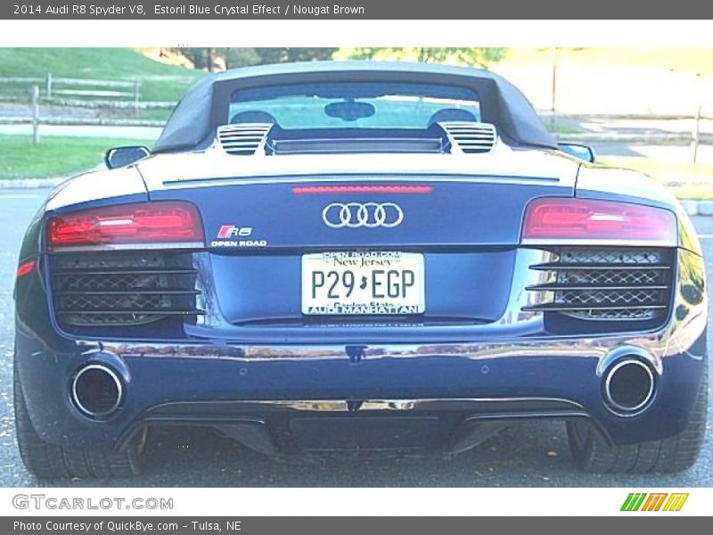 Exhaust of 2014 R8 Spyder V8