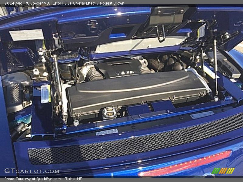  2014 R8 Spyder V8 Engine - 4.2 Liter FSI DOHC 32-Valve VVT V8