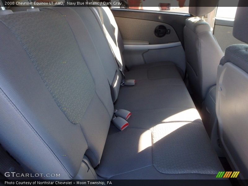 Navy Blue Metallic / Dark Gray 2008 Chevrolet Equinox LT AWD