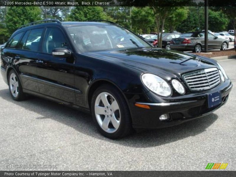 Black / Charcoal 2006 Mercedes-Benz E 500 4Matic Wagon