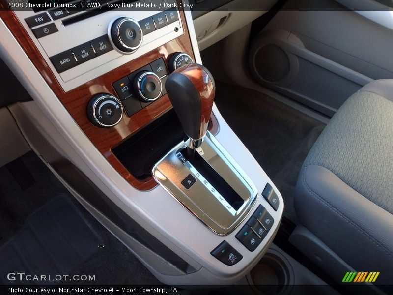 Navy Blue Metallic / Dark Gray 2008 Chevrolet Equinox LT AWD