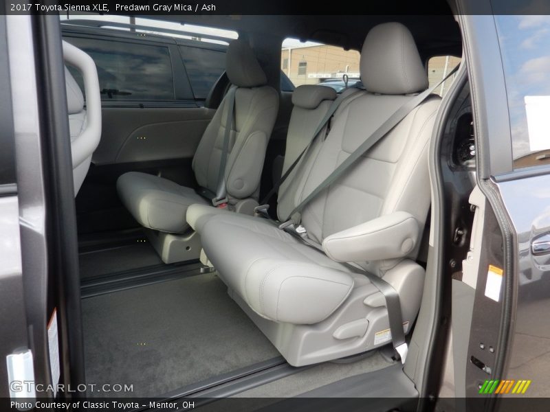 Predawn Gray Mica / Ash 2017 Toyota Sienna XLE