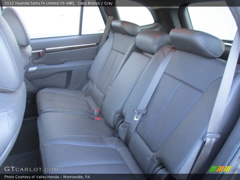 Cabo Bronze / Gray 2012 Hyundai Santa Fe Limited V6 AWD