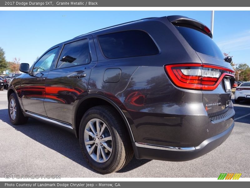 Granite Metallic / Black 2017 Dodge Durango SXT