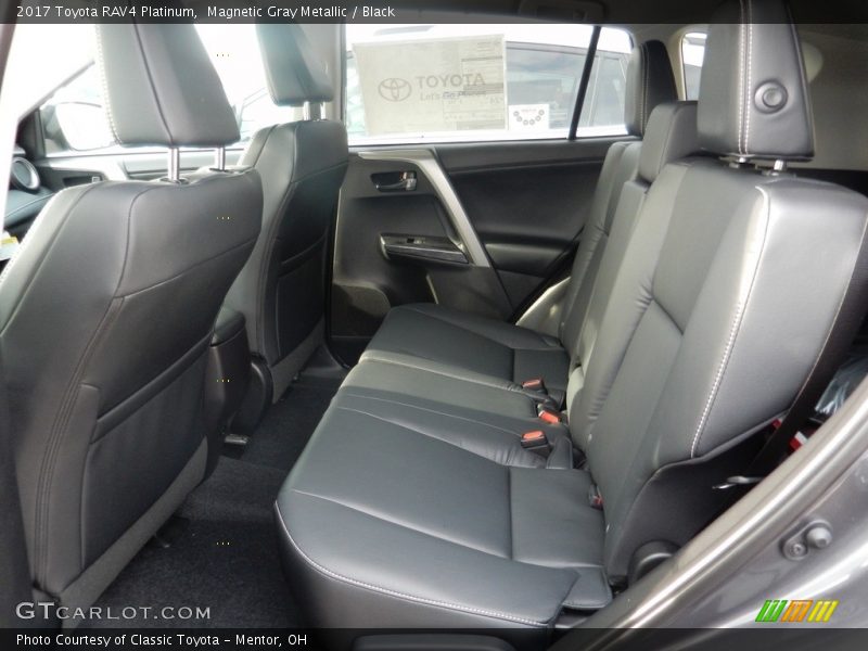 Magnetic Gray Metallic / Black 2017 Toyota RAV4 Platinum