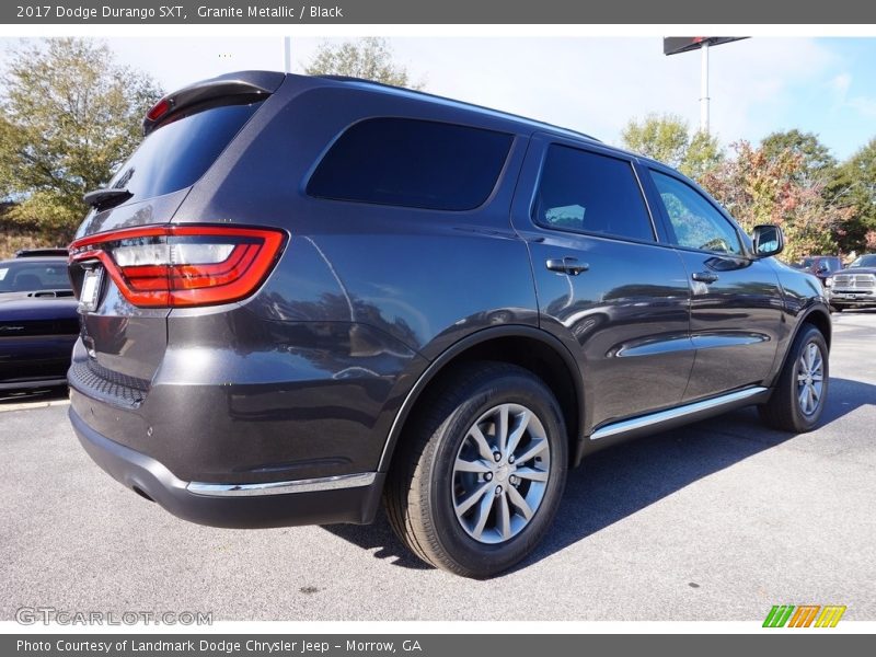 Granite Metallic / Black 2017 Dodge Durango SXT