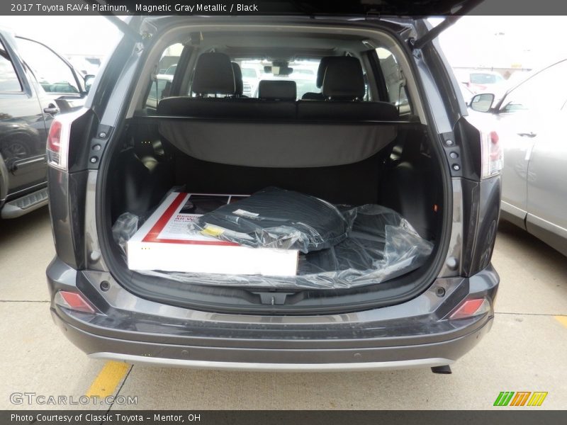 Magnetic Gray Metallic / Black 2017 Toyota RAV4 Platinum