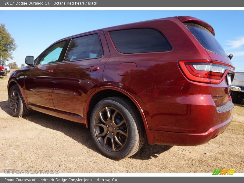 Octane Red Pearl / Black 2017 Dodge Durango GT