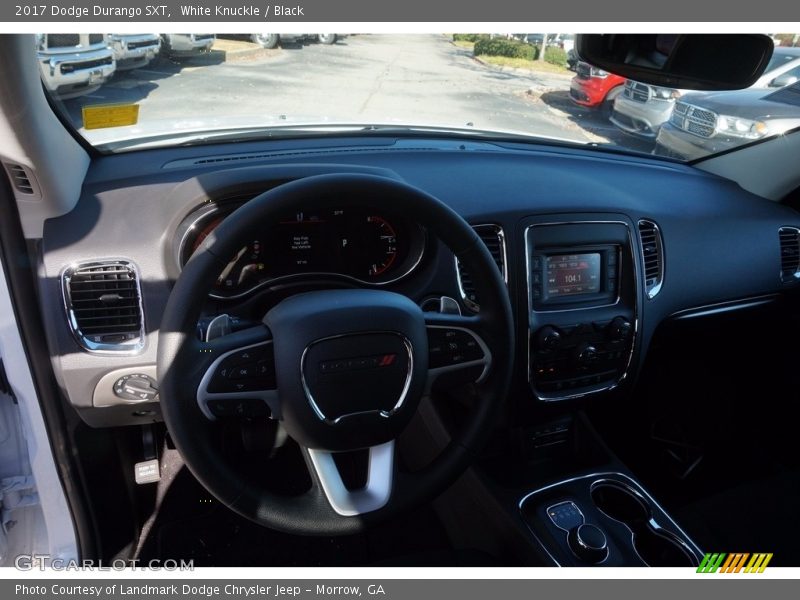 White Knuckle / Black 2017 Dodge Durango SXT