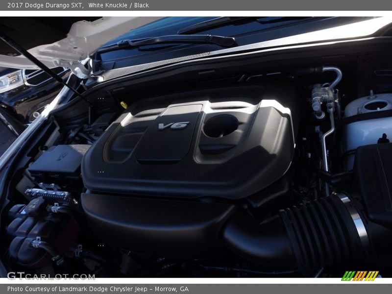 White Knuckle / Black 2017 Dodge Durango SXT