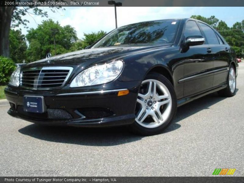 Black / Charcoal 2006 Mercedes-Benz S 500 Sedan