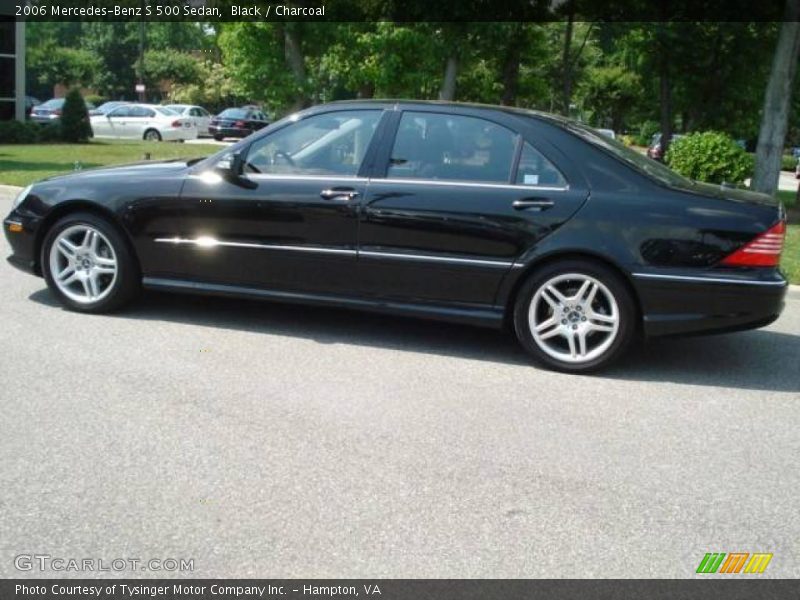 Black / Charcoal 2006 Mercedes-Benz S 500 Sedan