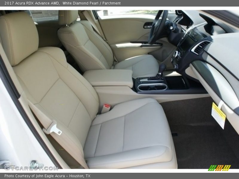 White Diamond Pearl / Parchment 2017 Acura RDX Advance AWD
