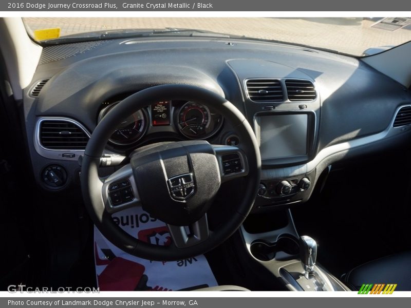 Granite Crystal Metallic / Black 2016 Dodge Journey Crossroad Plus