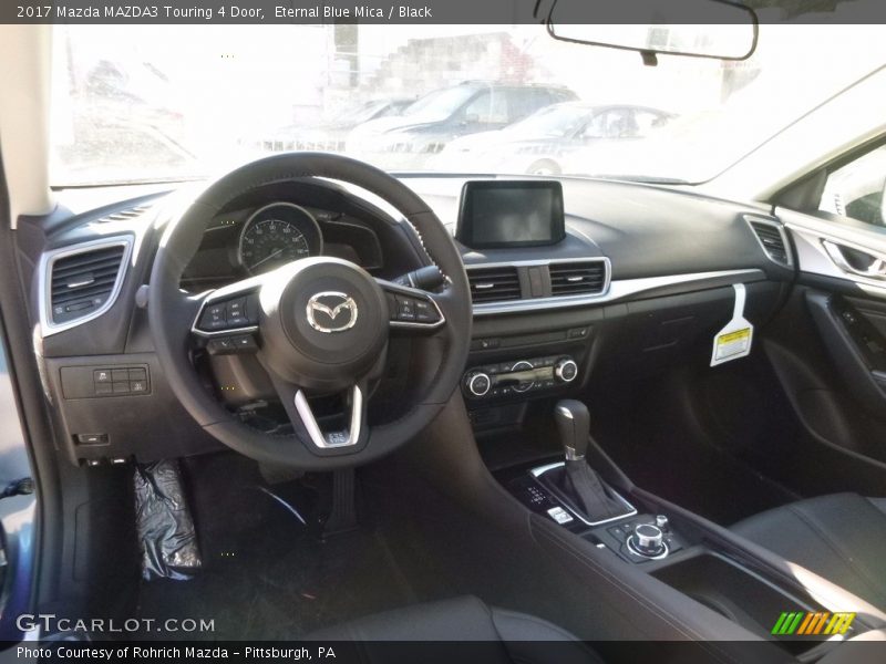  2017 MAZDA3 Touring 4 Door Black Interior