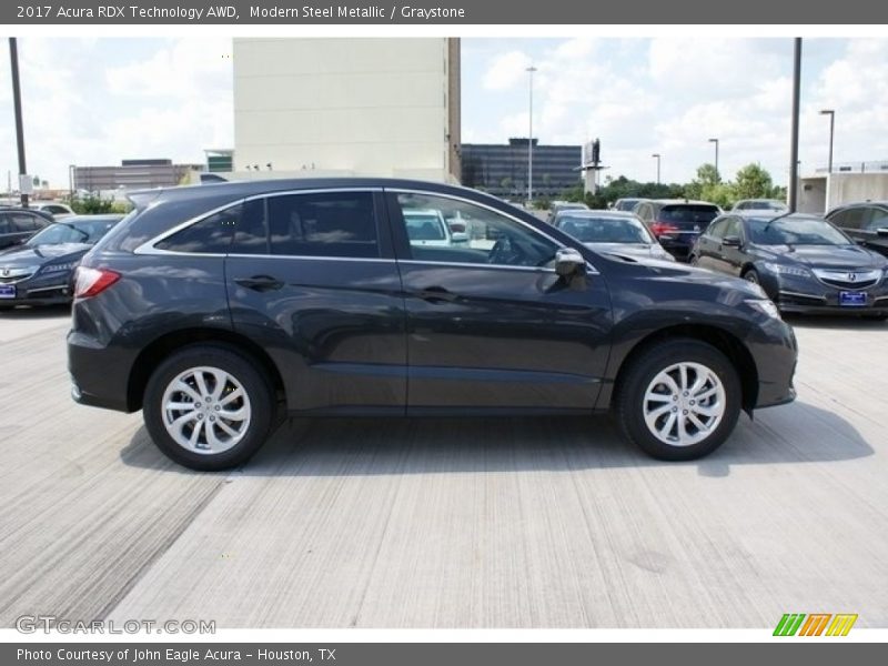 Modern Steel Metallic / Graystone 2017 Acura RDX Technology AWD