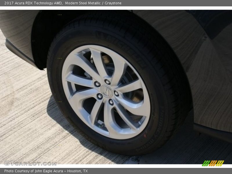 Modern Steel Metallic / Graystone 2017 Acura RDX Technology AWD