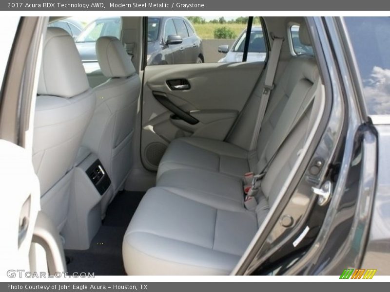 Modern Steel Metallic / Graystone 2017 Acura RDX Technology AWD