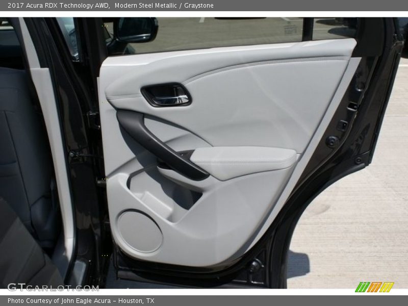 Modern Steel Metallic / Graystone 2017 Acura RDX Technology AWD