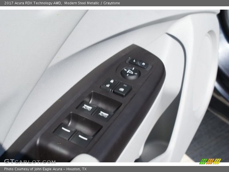 Modern Steel Metallic / Graystone 2017 Acura RDX Technology AWD