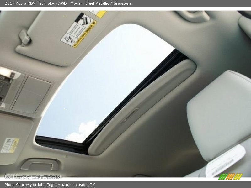 Modern Steel Metallic / Graystone 2017 Acura RDX Technology AWD