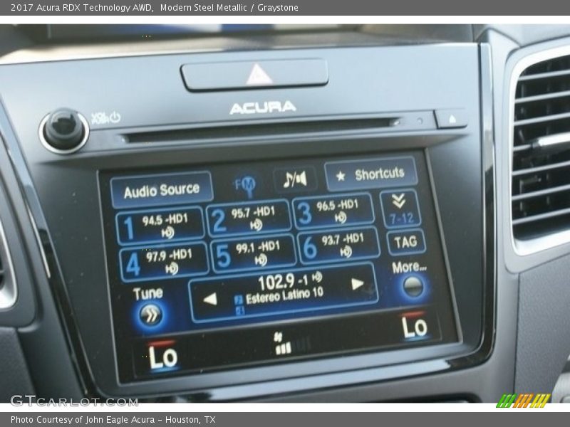 Modern Steel Metallic / Graystone 2017 Acura RDX Technology AWD