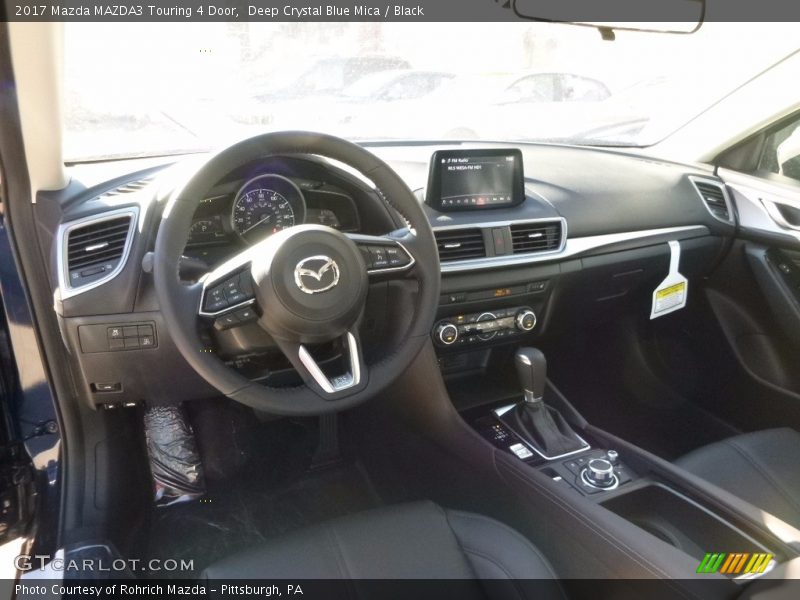  2017 MAZDA3 Touring 4 Door Black Interior