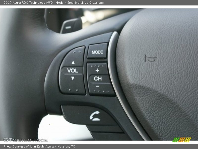 Modern Steel Metallic / Graystone 2017 Acura RDX Technology AWD