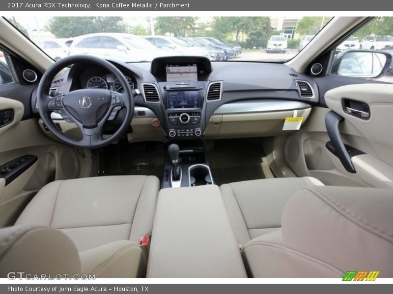 Kona Coffee Metallic / Parchment 2017 Acura RDX Technology