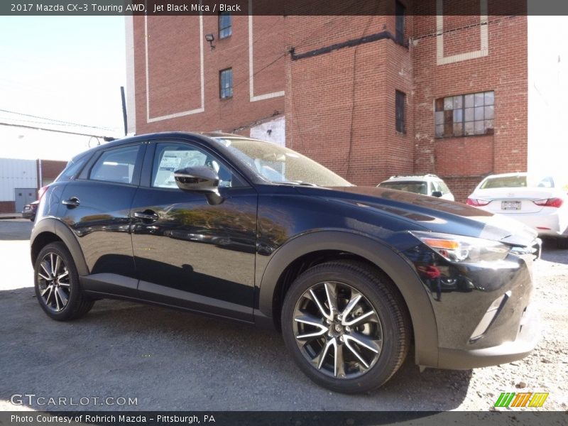 Jet Black Mica / Black 2017 Mazda CX-3 Touring AWD