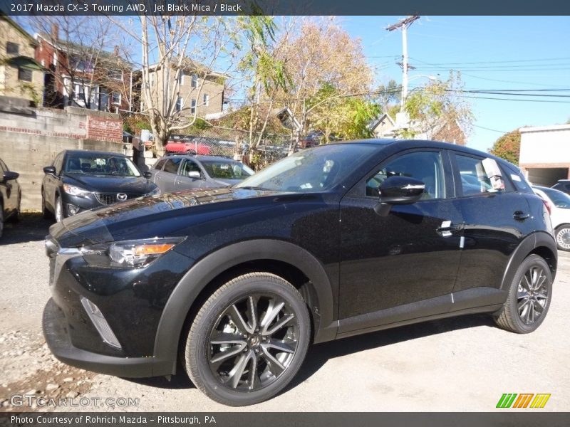 Jet Black Mica / Black 2017 Mazda CX-3 Touring AWD