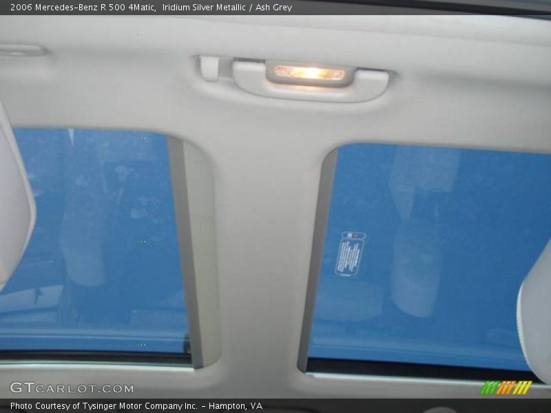 Iridium Silver Metallic / Ash Grey 2006 Mercedes-Benz R 500 4Matic