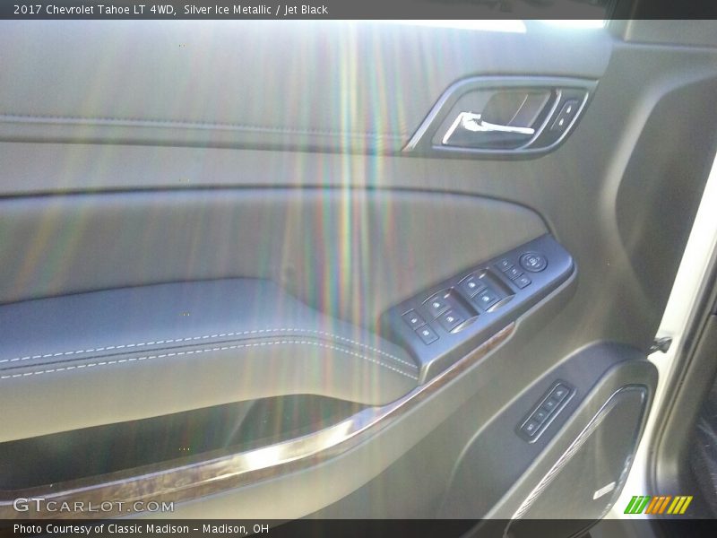 Silver Ice Metallic / Jet Black 2017 Chevrolet Tahoe LT 4WD
