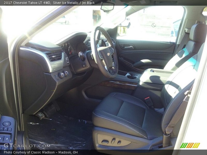 Silver Ice Metallic / Jet Black 2017 Chevrolet Tahoe LT 4WD