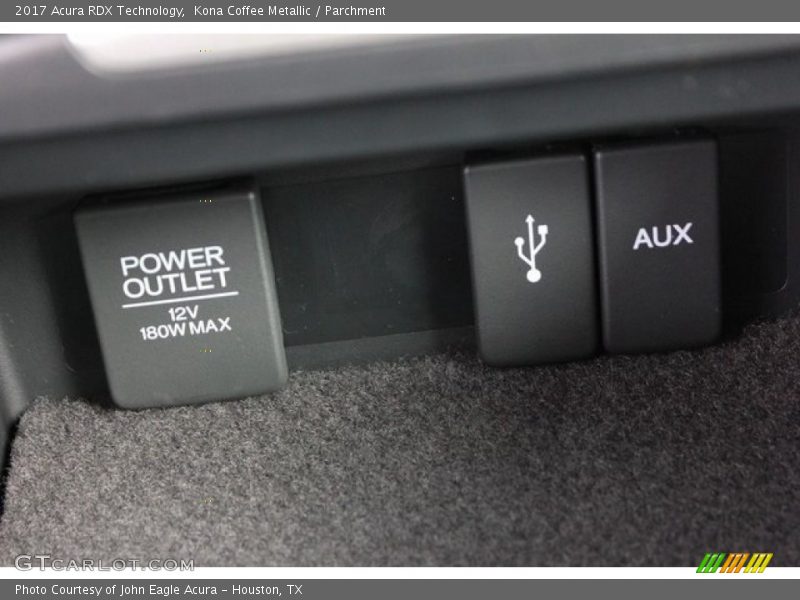 Kona Coffee Metallic / Parchment 2017 Acura RDX Technology