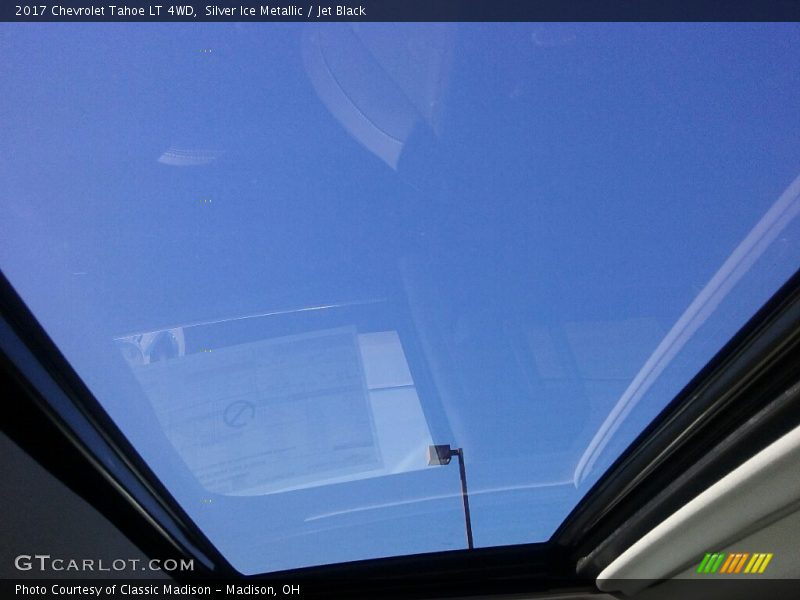 Silver Ice Metallic / Jet Black 2017 Chevrolet Tahoe LT 4WD
