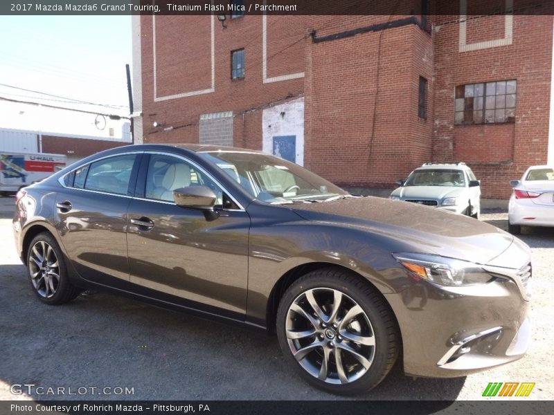 Titanium Flash Mica / Parchment 2017 Mazda Mazda6 Grand Touring