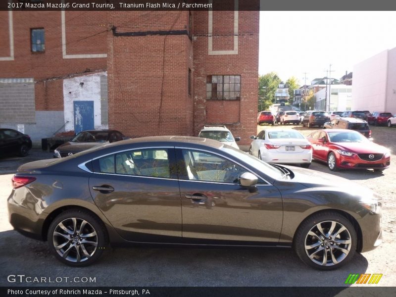 Titanium Flash Mica / Parchment 2017 Mazda Mazda6 Grand Touring