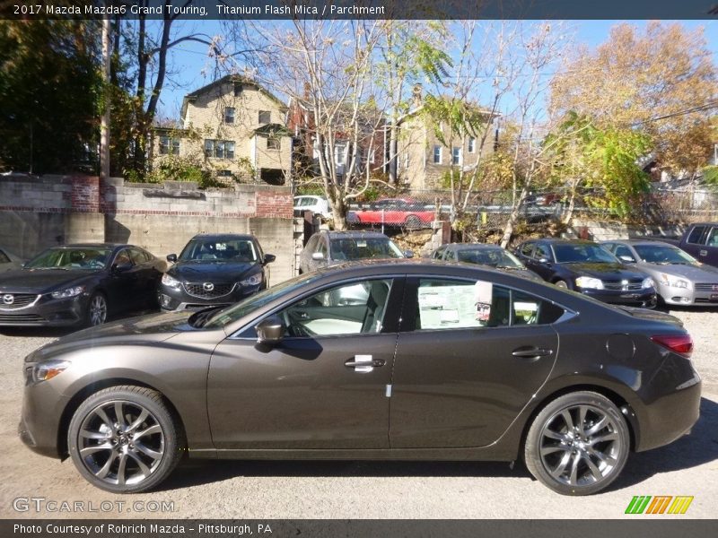 Titanium Flash Mica / Parchment 2017 Mazda Mazda6 Grand Touring