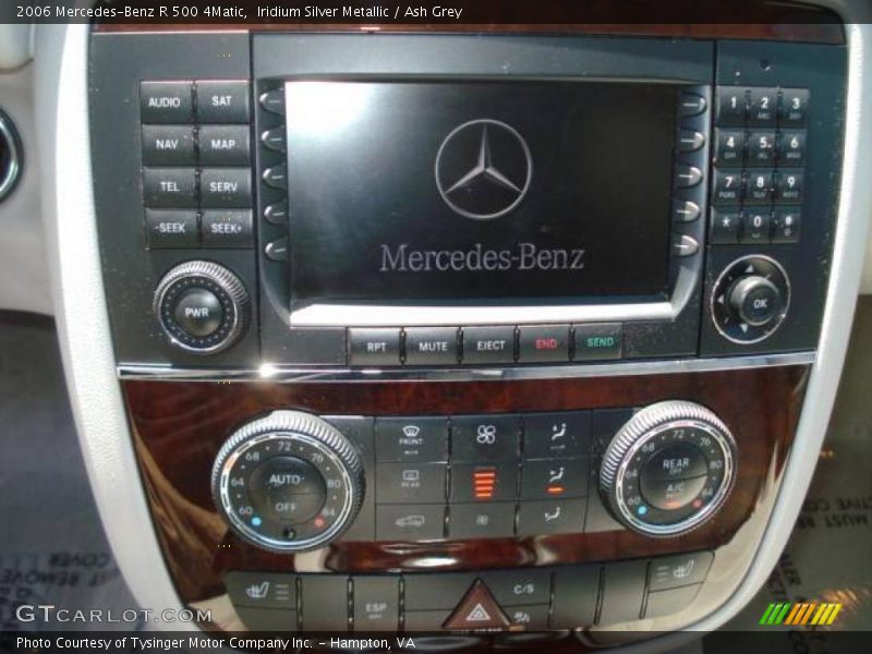 Iridium Silver Metallic / Ash Grey 2006 Mercedes-Benz R 500 4Matic