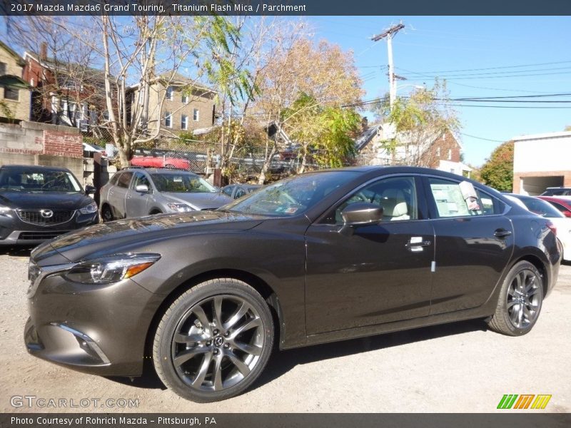 Titanium Flash Mica / Parchment 2017 Mazda Mazda6 Grand Touring