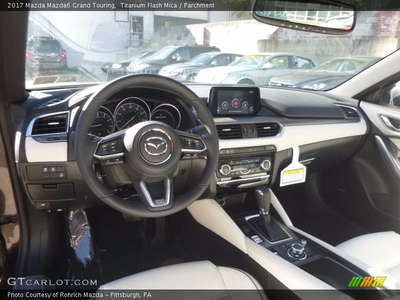 Titanium Flash Mica / Parchment 2017 Mazda Mazda6 Grand Touring