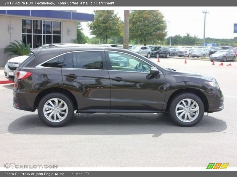 Kona Coffee Metallic / Parchment 2017 Acura RDX Technology