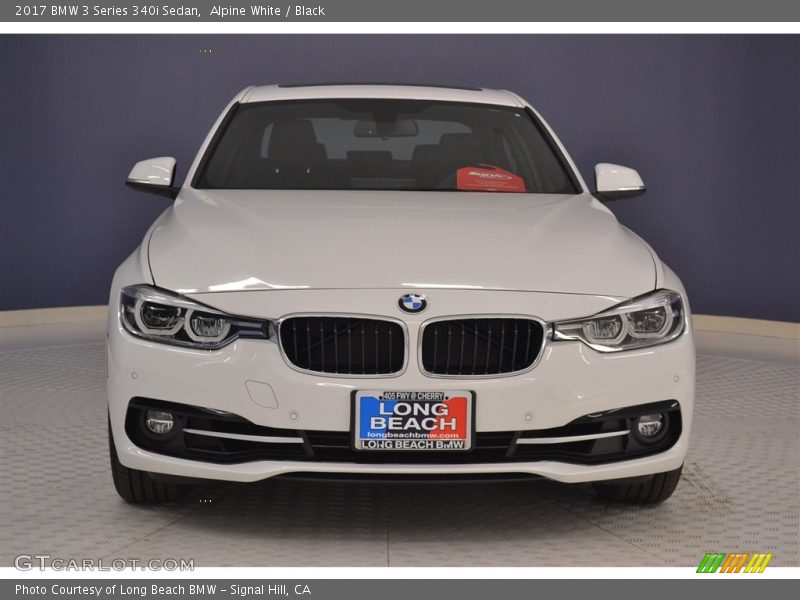 Alpine White / Black 2017 BMW 3 Series 340i Sedan