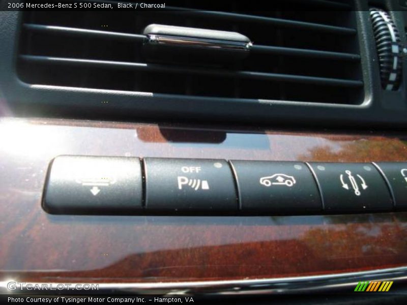 Black / Charcoal 2006 Mercedes-Benz S 500 Sedan