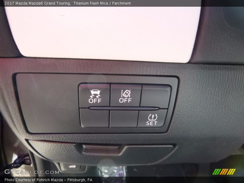 Titanium Flash Mica / Parchment 2017 Mazda Mazda6 Grand Touring