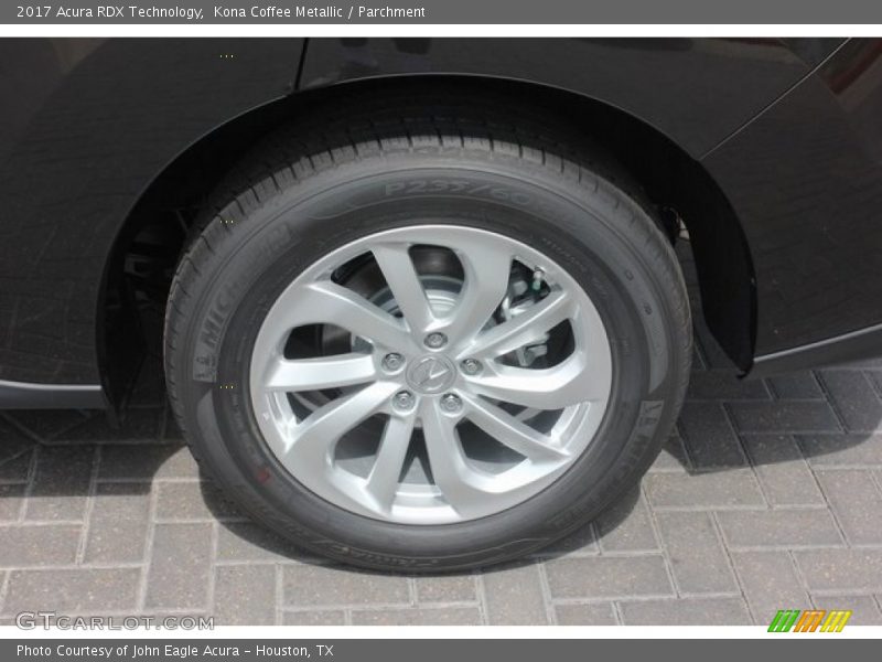 Kona Coffee Metallic / Parchment 2017 Acura RDX Technology