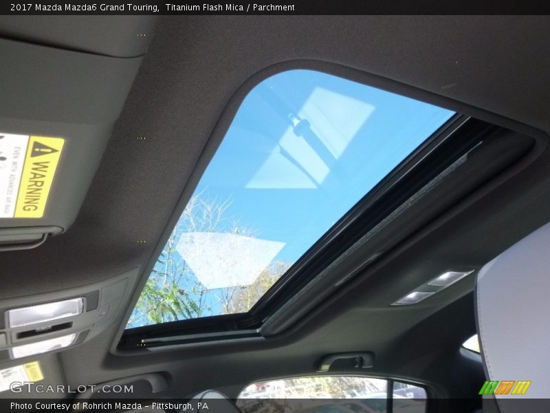 Titanium Flash Mica / Parchment 2017 Mazda Mazda6 Grand Touring