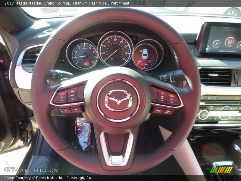 Titanium Flash Mica / Parchment 2017 Mazda Mazda6 Grand Touring