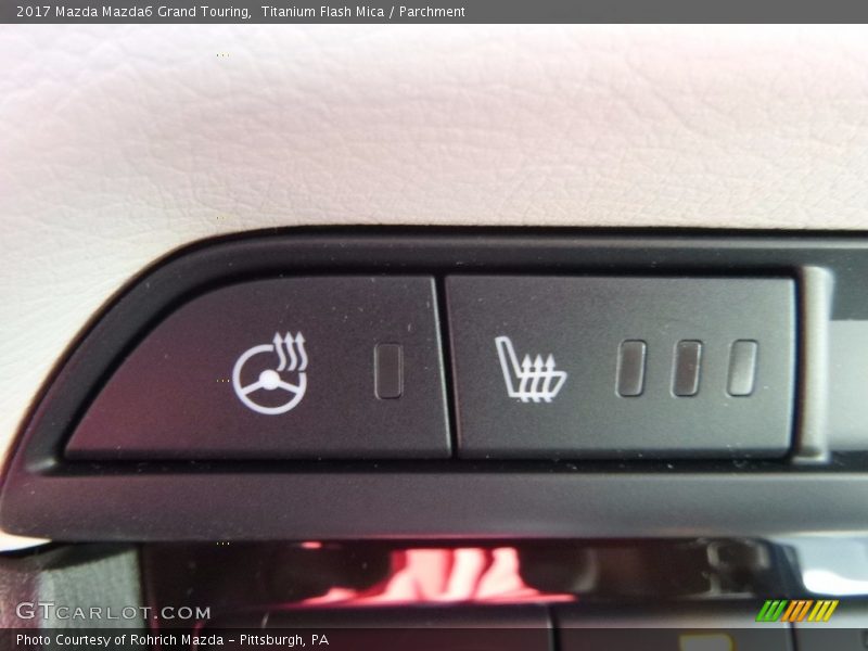 Titanium Flash Mica / Parchment 2017 Mazda Mazda6 Grand Touring